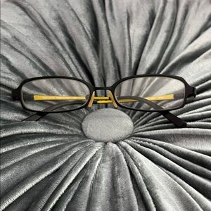 Kate Spade Black and Yellow Glasses